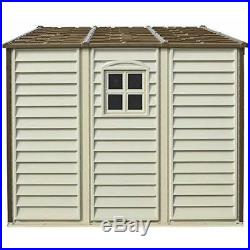 10 X 8 FT Large Storage Shed Garden Outdoor All Weather Strong Plastic Lockable