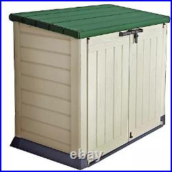 1200L Garden Storage Box Utility Chest Cushion Shed Plastic Large Outdoor Garden