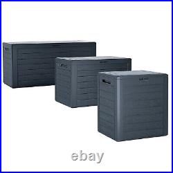 140L 190L & 280L Multipurpose Outdoor Garden Storage Boxes Complete With Lids
