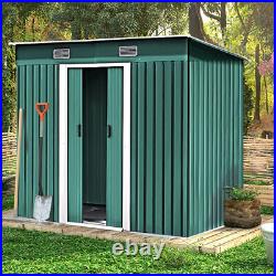 4ftx6ft Garden Tool Storage Shed House Activity Utility Room Courtyard FREE BASE
