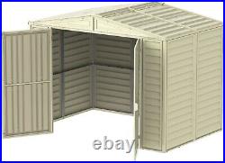 BillyOh DuraMate Apex Plastic Shed Garden Storage with Foundation Kit 8x6