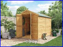 BillyOh Keeper Overlap Apex Wooden Workshop Garden Storage Shed 4x8 up to 16x8