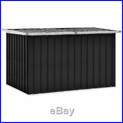Cabinet Outdoor Garden Storage Plastic Storage Box Galvanised Steel and Plastic