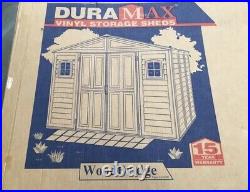 Duramax Vinyl Woodbridge 10 X 8 Storage Garden Shed