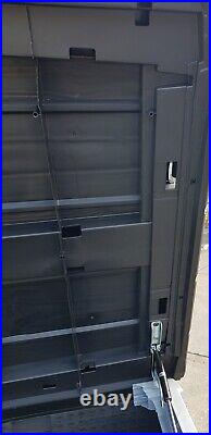 Ex Display Keter Store-it-Out Ace Garden Bin Storage Shed 1200L Grey Damaged #1
