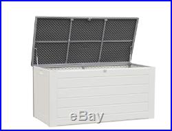 Extra Large Utility Storage Box Container Outdoor Garden Patio Shed Lockable New