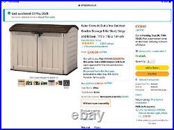 Garden Shed Storage Box Keter 17199414 Store It Out Ultra Storage Shed Brown