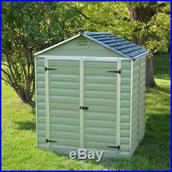 Garden Shed Storage Mercia Plastic 5'x6' Outdoor Building Polycarbonate