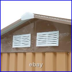 Garden Shed Storage Outdoor Roof Foundation Tool Store Sheds Patio Gardiner Yard