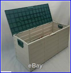 Garden Storage Box Extra Large Plastic Outdoor Chest Waterproof Store Outdoor