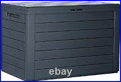 Garden Storage Boxes Outdoor Garden Furniture Multipurpose 140L, 190L, 280L New
