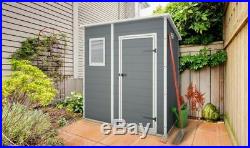 Garden Storage Shed Keter Outdoor Plastic BBQ's and DIY tools 6x4 Manor Pent