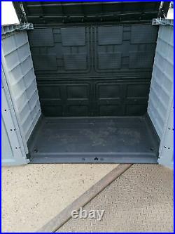 Grey Garden Storage Shed Keter Store-it-Out Ace Bin 1200L Unused Minor Damage #2