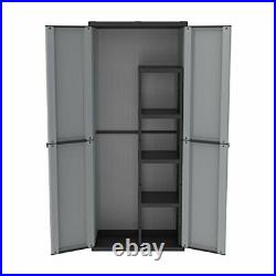 Jline 368, 2 Door Cabinet with 1 Internal Shelving and 4 Shelves
