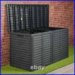 Jumbo Garden Storage Box Extra Large Utility Chest Unit Heavy Duty Lockable Box