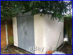 KETER 8 x 8 Plastic Garden Shed/Storage/with Double Doors