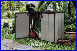 KETER Patio Store Garden Outdoor Waterproof Strong Lockable Storage Unit