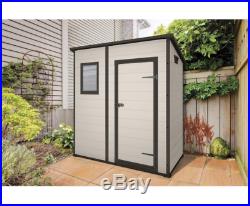 Keter 6 x 4 Manor Pent Plastic Garden Shed Outdoor Storage COLLECTION ONLY CW1