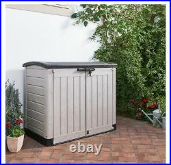 Keter Arc Store-It-Out Max Weather Resistant Bike Shed Garden Furniture 1200L