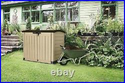 Keter Arc Store-It-Out Weather Resistant Bike Shed Garden Furniture 1200L