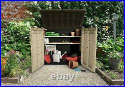 Keter Arc Store-It-Out Weather Resistant Bike Shed Garden Furniture 1200L
