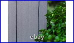 Keter Artisan Pent Outdoor Garden Storage Shed 9 x 7ft -Grey