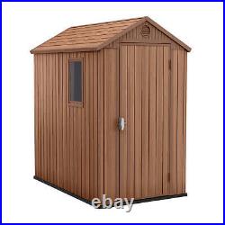 Keter Darwin 6 x 4ft Outdoor Garden Shed Perfect Storage Solution DURABLE