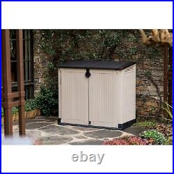 Keter Garden Plastic Storage Shed Lockable Outdoor Large XL Heavy Duty Shed 880L