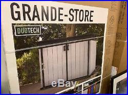 Keter Grande Store Duo Tech XXL Horizontal Garden / Bin Storage Brand New