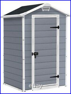 Keter Manor Outdoor Plastic Garden Storage Shed FREE DELIVERY