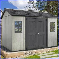 Keter Oakland 1175 Outdoor Garden Shed Storage 11x7.5ft New Boxed
