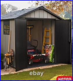 Keter Oakland 7ft 6 x 9ft 4 (2.3 x 2.9m) Durable Garden Storage Shed New