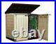 Keter Shed Garden Storage Plastic Max Beige/Brown Lockable FAST FREE DELIVERY