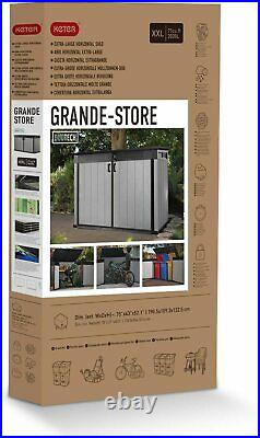 Keter Store It Out GRANDE Garden Lockable Storage Box 191 x 133cm XXXL SIZE