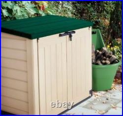 Keter Store It Out Max Green Lid Plastic Garden Storage Shed 2 Year Guarantee