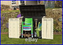 Keter Store It Out Max Outdoor Plastic Garden Storage Shed 145.5 x 82 x 125 c