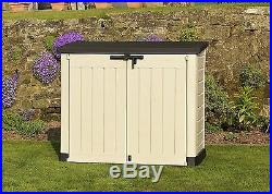 Keter Store It Out Max Outdoor Plastic Garden Storage Shed 145.5 x 82 x 125 c