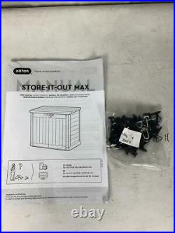 Keter Store-It Out Max Outdoor Plastic Garden Storage Shed (Warehouse Damage)