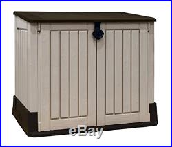Keter Store It Out Midi Outdoor Plastic Garden Storage Shed, 130 x 74 x 110 cm
