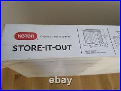 Keter Store-It-Out Midi Outdoor Plastic Garden Storage Shed 880 litres