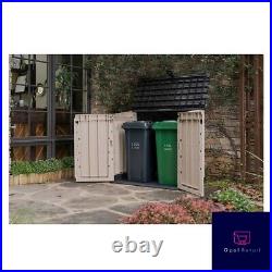 Keter Store It Out Midi Waterproof Plastic Outdoor Garden Storage Shed 880L