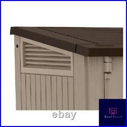 Keter Store It Out Midi Waterproof Plastic Outdoor Garden Storage Shed 880L