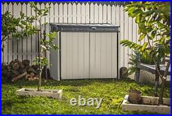 Keter Store It Out Premier XL Outdoor Plastic Garden Storage Shed Grey BRAND NEW