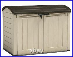 Keter Store It Out Ultra 2000L Plastic Lockable Garden and Bike Storage