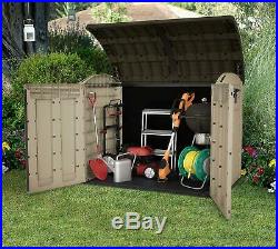 Keter Store-It Out Ultra Outdoor Plastic Garden Storage Bike Shed Bicycle Large
