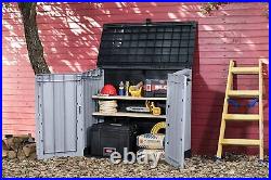 -Keter Store Out NOVA Garden Lockable Storage Box XL Shed Outside Bike Bin Tool