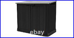 Keter Store it Out Nova Outdoor Garden Storage Shed Dark Grey 880L Capacity