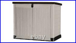 Keter Store it Out Pro Outdoor Garden Storage Shed Beige Brown 1200L Capacity