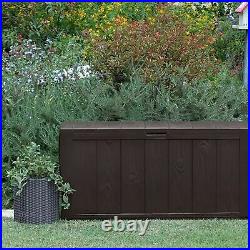 Keter XL Large Storage Lockable Waterproof Outdoor Box Garden Outside Shed UK