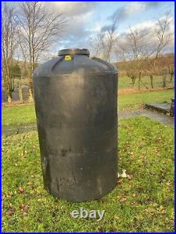 Large 1520l Black Plastic Tank Garden Water Butt Rain Water Harvesting Storage